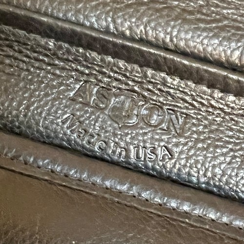 Ashton Leather Bag Backpack Purse Messenger Maybe Used Once Black 12” by 12” 4” - Bild 6 von 8