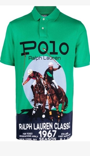 Polo Ralph Lauren Horse Show equestrian player polo shirt L stadium p wing
