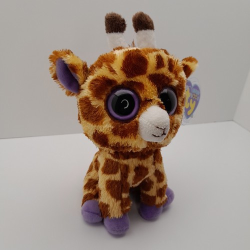 Ty Beanie Boos SAFARI the Giraffe (2011 GEN TAGS) 6 inch NEW Stuffed Animal Toy - Picture 5 of 12