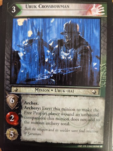 Lord of the Rings LOTR TCG The Two Towers Basic Singles *Select Your Card* - Picture 157 of 188