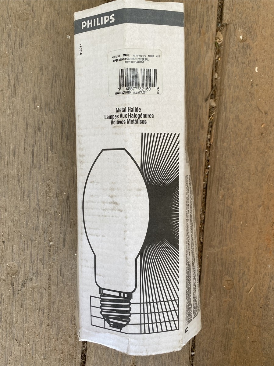 PHILIPS MH1000/U MH Bulb BT37 1000W | eBay