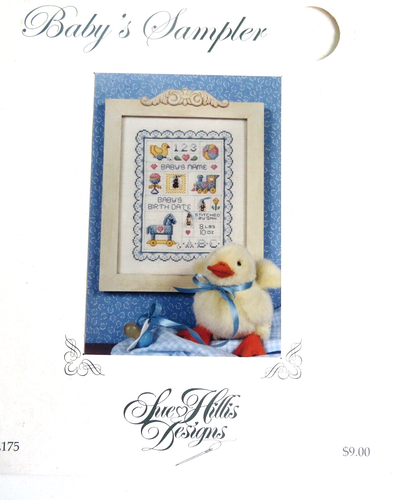 BABY's Sampler  Sue Hillis Designs Counted Cross Stitch Patterns - Picture 1 of 4