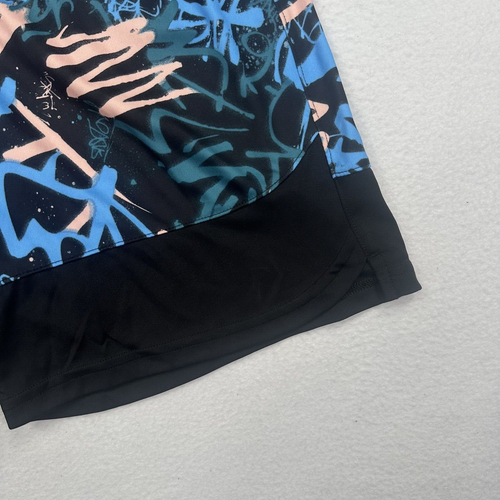 DSG Shorts Youth XL Black Knit Training Multicolor Tagger Athletic - Picture 3 of 6