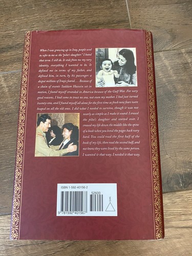 BETWEEN TWO WORLDS par Zainab Salbi livre de non-fiction Saddam Hussein - Photo 3/3