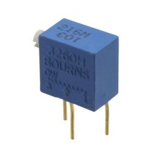 3260H-1-103 Bourns 10K Ohm 5% 0.25W 11 turn wirewound trimmer resistor