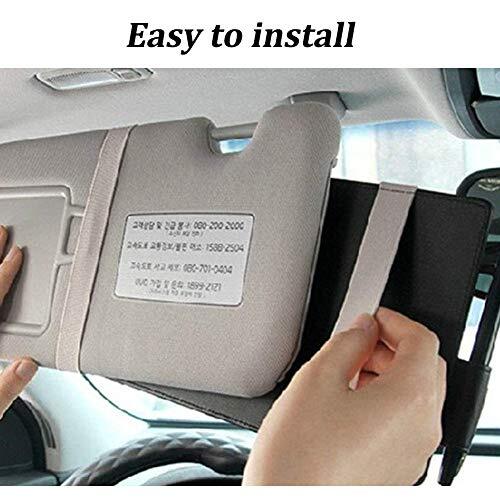 Auto Sonnenblende Organizer Zulassung & Dokumentenhalter Auto Innenraum Zubehör - Bild 3 von 7