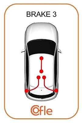 COFLE 10.4740 Seilzug, Feststellbremse for CITROËN FIAT PEUGEOT - Bild 2 von 2