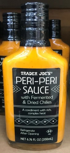 Trader Joe's Peri-Peri Sauce mit fermentierten & getrockneten Chilis 6,76 Unzen begrenzte Hitze - Bild 1 von 2
