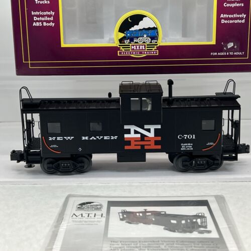 MTH Premier 20-91036 New Haven Extended Vision Caboose #C-701 O Gauge New NH - Picture 2 of 16