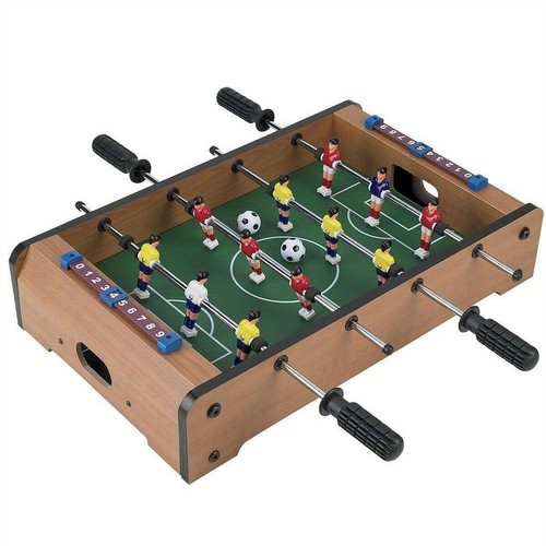 2 Personen Mini Tischkicker Fußball mit Zubehör Spaß Spiel 20 Zoll - Bild 1 von 8