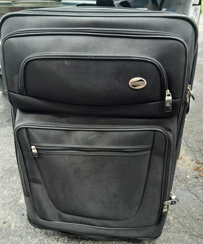 American Tourister Black Suitcase