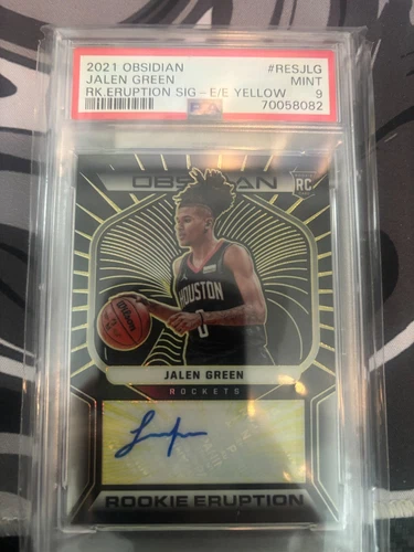 Jalen Green rookie auto