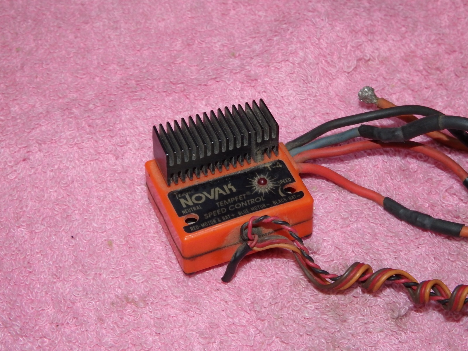 VINTAGE TEAM NOVAK RC ESC ELECTRONIC TEMPEET SPEED CONTROLLER T4 eBay