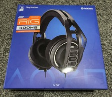 RIG 400HS Wired Stereo Gaming Headset for Sony PlayStation 4 - Black