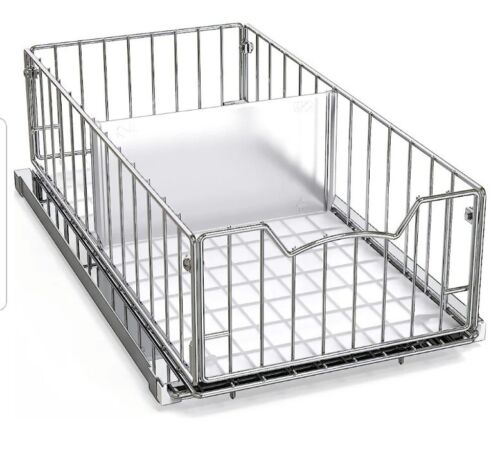 SimpleHouseware Pull Out Cabinet Sliding Basket - Picture 5 of 8