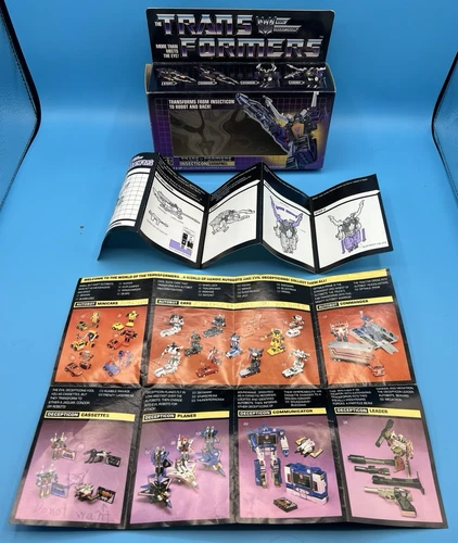 Shrapnel Box 1985 Vintage Hasbro G1 Transformers Action Figure BOX ONLY