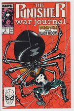  PUNISHER WAR JOURNAL #9- 9.2 - WP - Jim Lee - Spider Cover