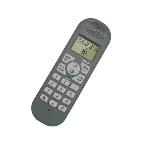 Kompaktowy telefon przewodowy z funkcją dzwoniącego Możliwość szybkiego ponownego wybierania - Zdjęcie 4 z 8