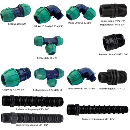 PE Rohr 16mm 20mm 25mm 32mm Wasserleitung Versorgungsleitung Bewässerung - Bild 9 von 20