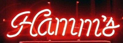 Hamm's Red 24'' Neon Sign Lamp Light Hanging Nightlight Collection Beer Bar EY 