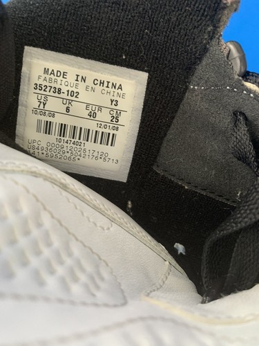 Nike Jordan AJF 9 Retro Force (352738-102) GS 7Y Basketball Weiß Rot Schuhe - Bild 6 von 6