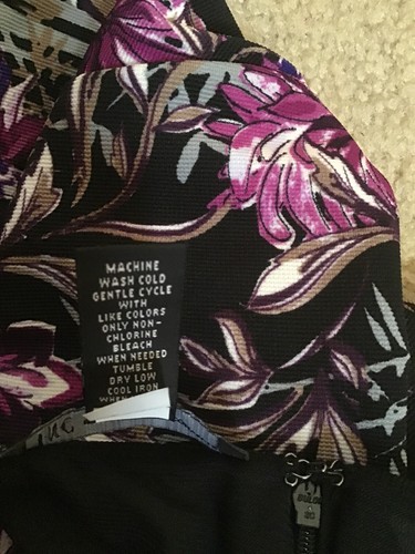 INC Womens V-Neck Bell Sleeves Night Out Party Dress Plus NWT Bamboo Blossom 1X - Bild 9 von 9