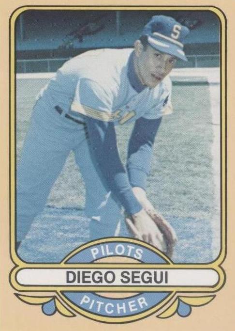 1982 Renata Galasso 1969 Seattle Pilots - Diego Segui #25 - 1 of 1
