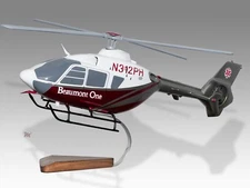 Airbus Eurocopter EC135 Beaumont One Desk Wood Helicopter Model Large Scale 1/32