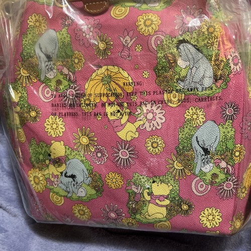Disney Dooney Rosa Groovy Pooh Kordelzug Neu mit Etikett - Bild 3 von 6