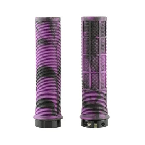TPR Bicycle Grips Integrated Bicycle Handlebar Grips Aluminum Alloy Lock on Bicy - Picture 8 of 12
