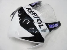White Front Headlight Upper Fairing Nose Cowl For Honda 2008-2011 CBR1000RR