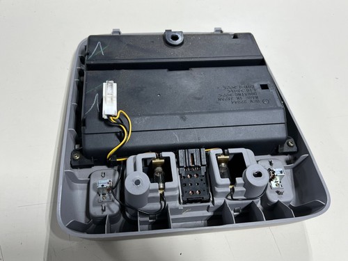 Subaru Forester 2003-2008 consola aérea domo luz mapa lámpara OEM gris - Imagen 2 de 3