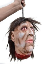 Gory Halloween Props Life Size Walking Dead Zombie Rotting Corpse Severed Head