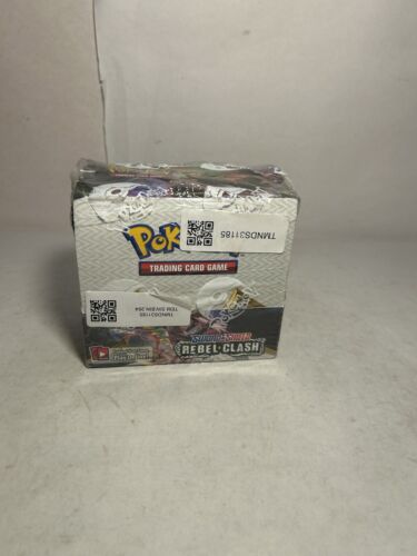 Pokemon Spada e Scudo Scontro Ribelle Booster Box (Danneggiato)