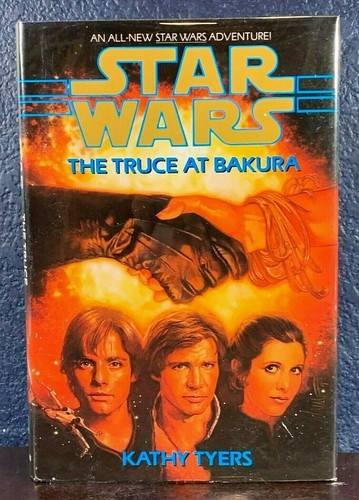 Hardcover Set STAR WARS Book Lot 1990s HC Jedi Bakura Leia Tyers Hambly Novel DJ - Picture 4 of 10