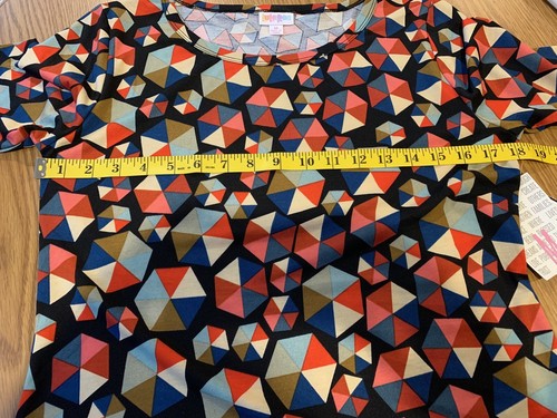 Damenkleid Lula Roe Julia, Größe M. NEU mit Etikett. Geometrisches Muster. Schneller Versand - Bild 10 von 11