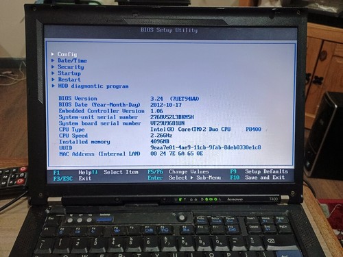 Intel Core 2 Duo P8400 - 2.26GHz Dual Core CPU Processor (Thinkpad T400) - Picture 2 of 2