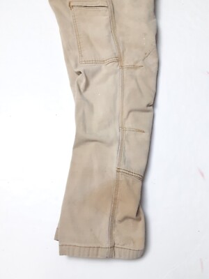 Carhartt Relaxed Fit Double Knee Pants Sz 34×29 | eBay
