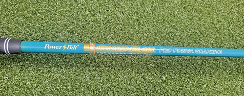 PowerBilt Grand Slam Pitching Wedge Left-Handed Regular Graphite NEW GRIP jd4412 - Picture 9 of 12