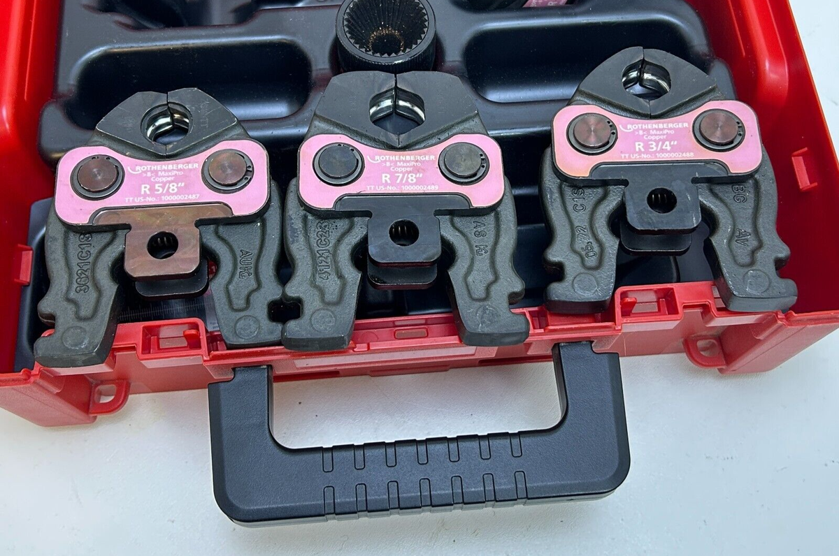 Rothenberger MAXIPRO 6 Jaw Set - (1/4 - 7/8