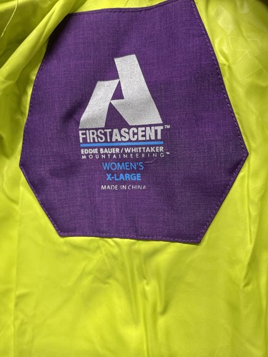 Eddie Bauer Expedition Gänsedaunen 700 First Ascent Damen XL Mantel mit Kapuze gebraucht, in einwandfreiem Zustand - Bild 7 von 12