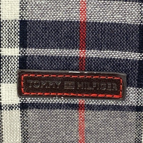 Tommy Hilfiger Bolso de Afeitar Maquillaje de Viaje a Cuadros Cuero-Look Detalle - Imagen 2 de 11