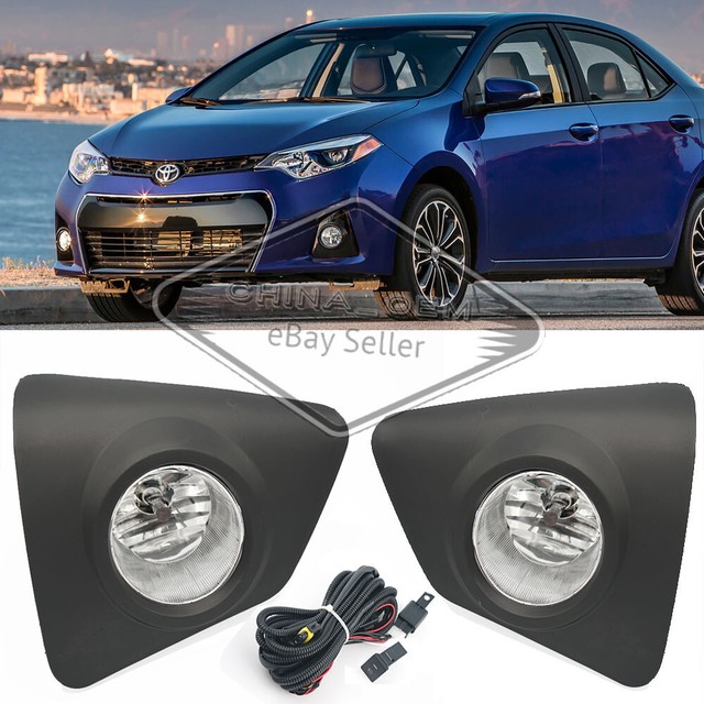Fog Driving Light Fog Lamp For Toyota corolla S 2014 2015 2016 USA DRL