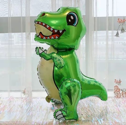 Dinosaur Balloon Dino Birthday Party Backdrop Banner Napkin Plate Tablecover - Picture 13 of 217