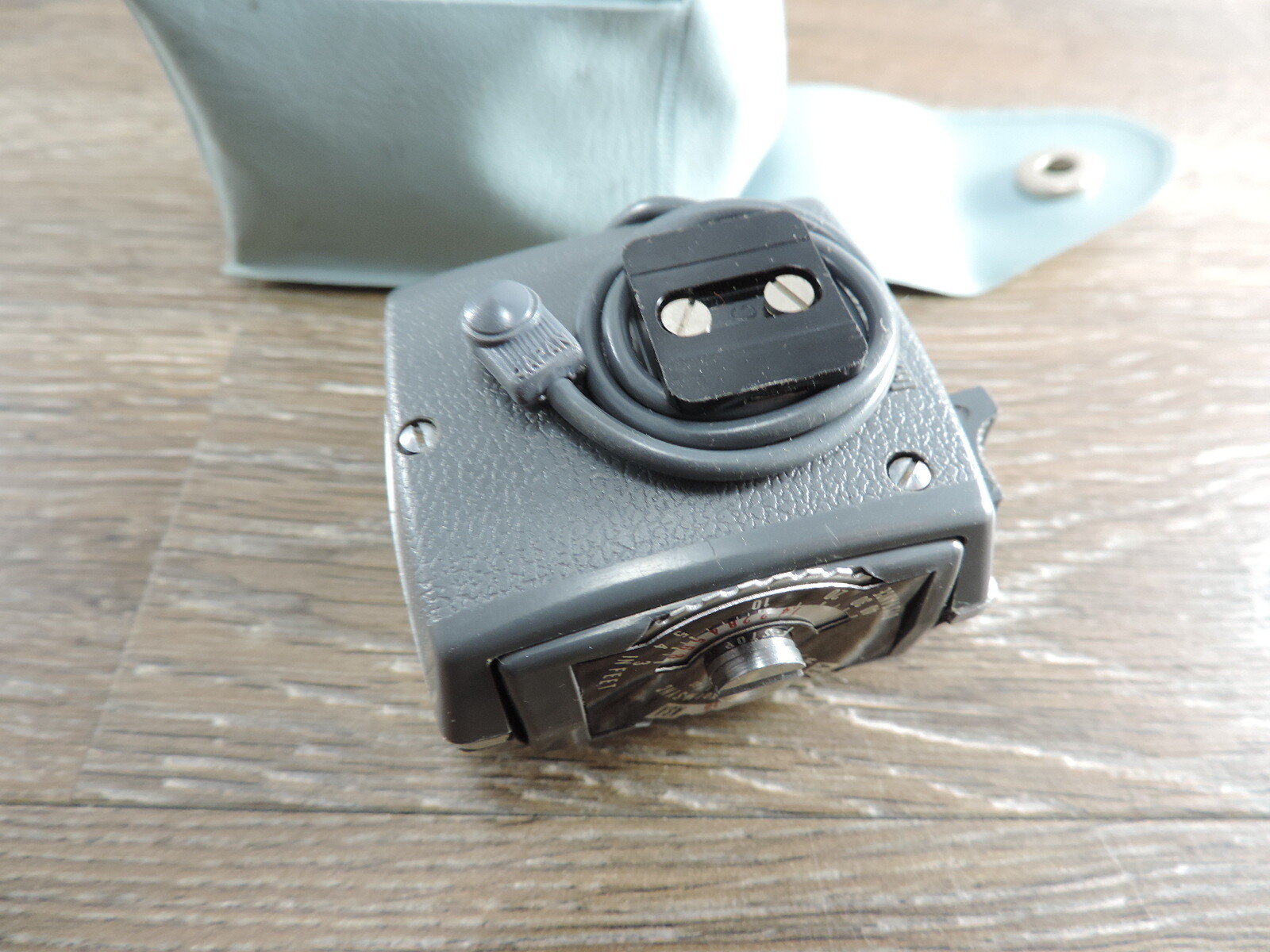 Vintage Gold Crest Electronic Flash Cube Adapter w/Case eBay