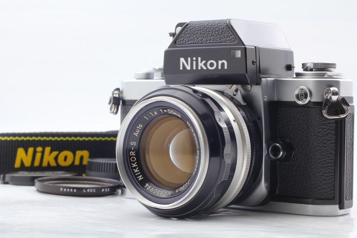 MINT] Nikon F2 photomic 35mm film camera Nikkor-S 50mm f1.4 Lens 
