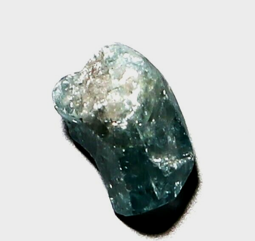 BLUE ZIRCON UNHEATED ROUGH 18.39 CT GEMSTONE QUOTES EXPORT MEN FACET GORGEOUS - Picture 5 of 10
