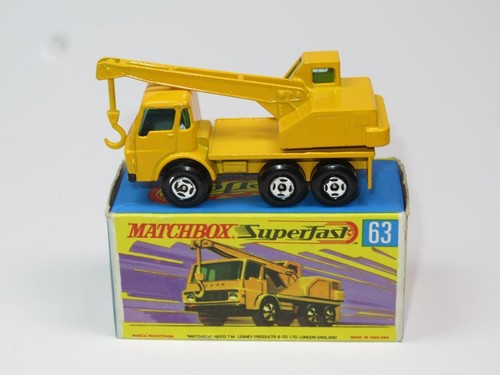 MATCHBOX SUPERFAST 63 Dodge Crane LKW VNM in G2 Box