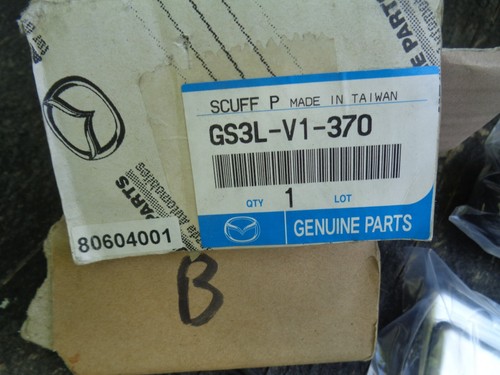 ORIGINAL 2009-2013 MAZDA 6 LED ILLUMINATED DOOR SILL SCUFF PLATE OEM GS3L-V1-370 - Picture 6 of 6