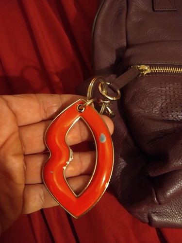 henri bendel influencer backpack burgundy  - Picture 6 of 24